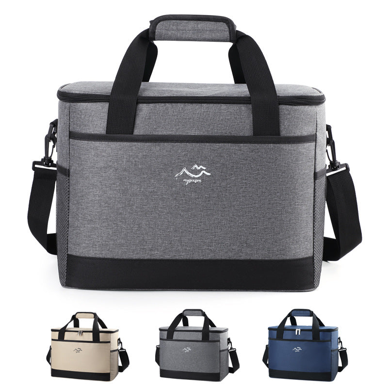 Large Capacity Insulated Crossbody Picnic Lunch Bag