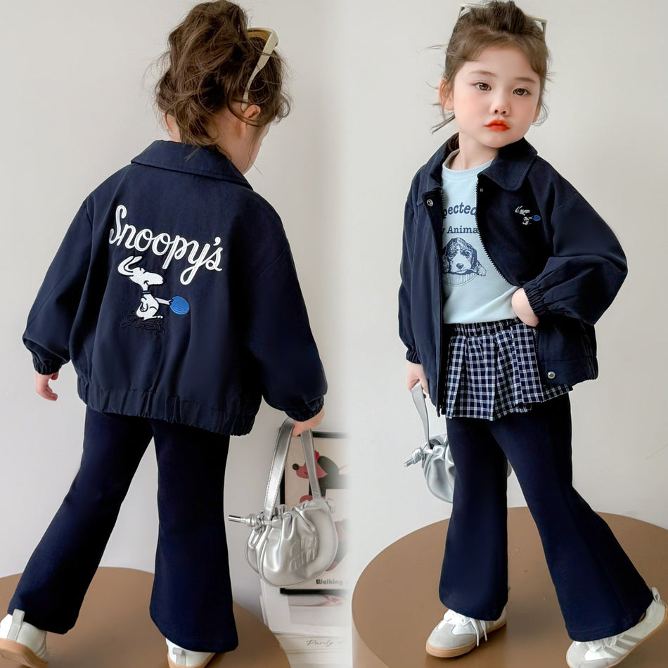 Girls’ Baseball Jacket