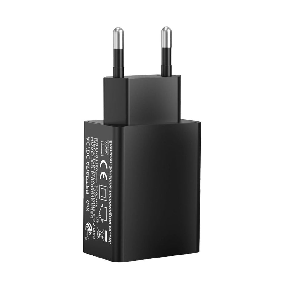 5V 1A–2A EU Mobile Charger Head