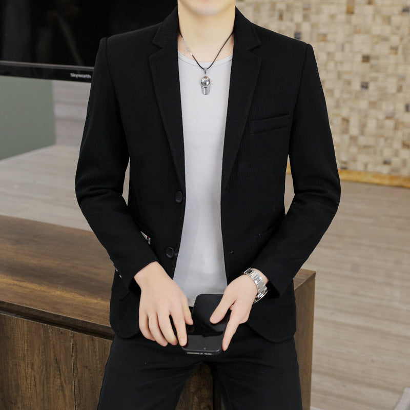 Men’s Slim Korean Style Casual Suit Jacket Spring-Summer