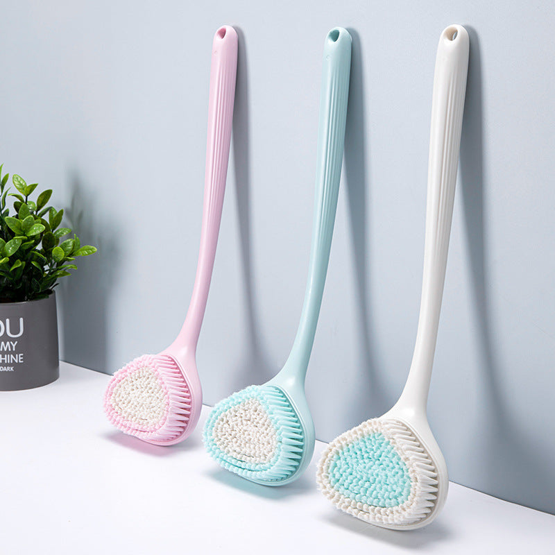 Thickened Soft Bristle Long Handle Bath Brush