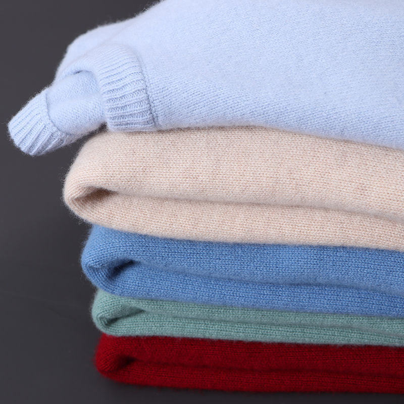 INSTOCK-Men’s Autumn Winter Round Neck Knitted Sweater