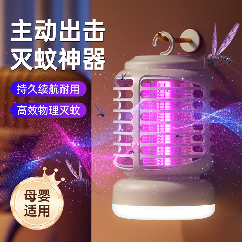 Outdoor USB Mosquito Killer Lamp – Electric Shock Anti-Mosquito