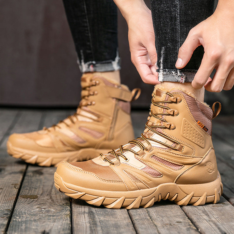 STOCK-Men’s Winter Hiking & Mountaineering Boots – Warm