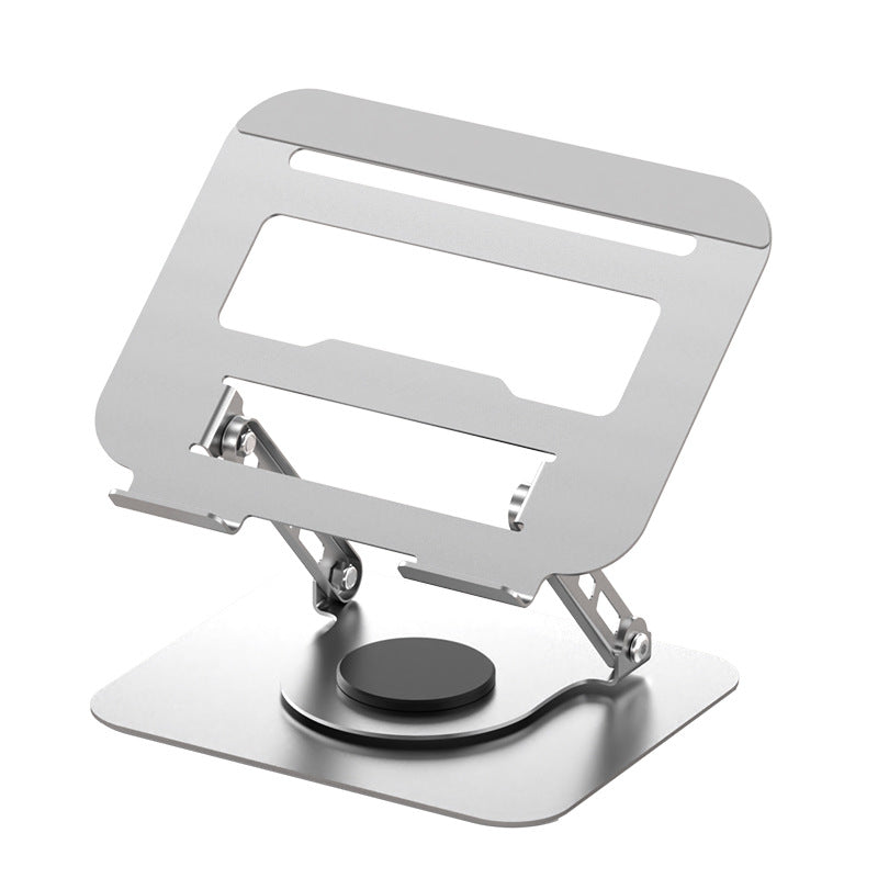 All-Metal Laptop Stand – 360° Rotation, Suspended Cooling &