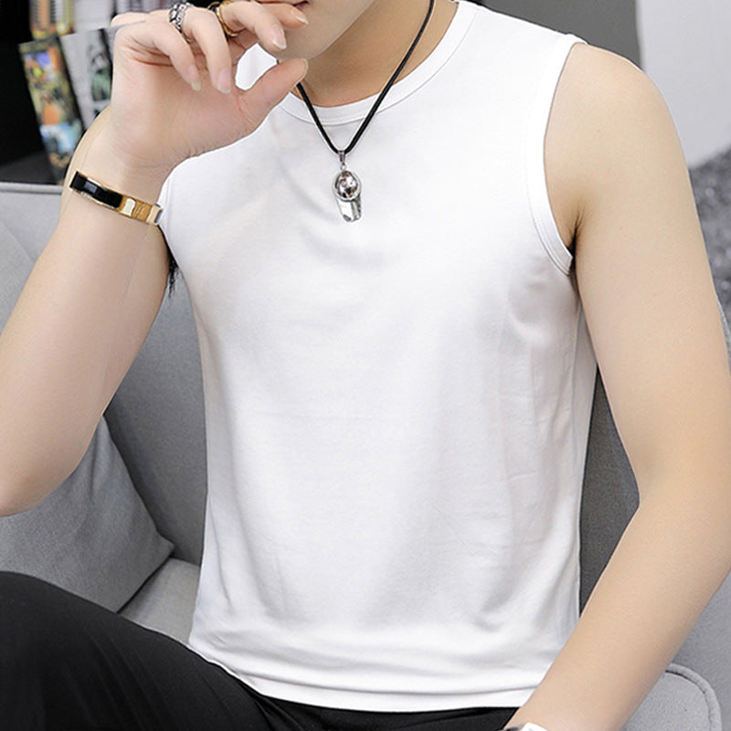 Men’s Pure Cotton Slim Fit Breathable Summer Tank Top