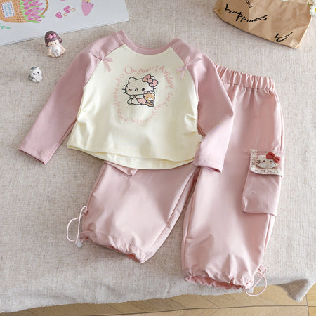 Baby Girls Cartoon Long Sleeve Autumn Suit Set – Baby & Children's Outfits – Image 6