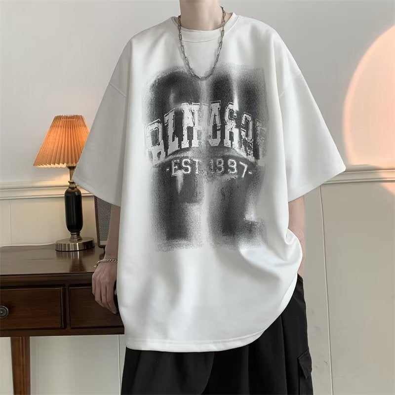 Oversized Streetwear T-Shirt – Summer High-Street Style