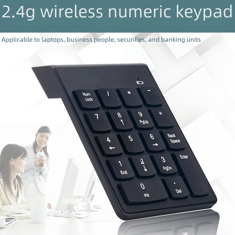 2.4G Wireless Numeric Keypad For Office & Finance