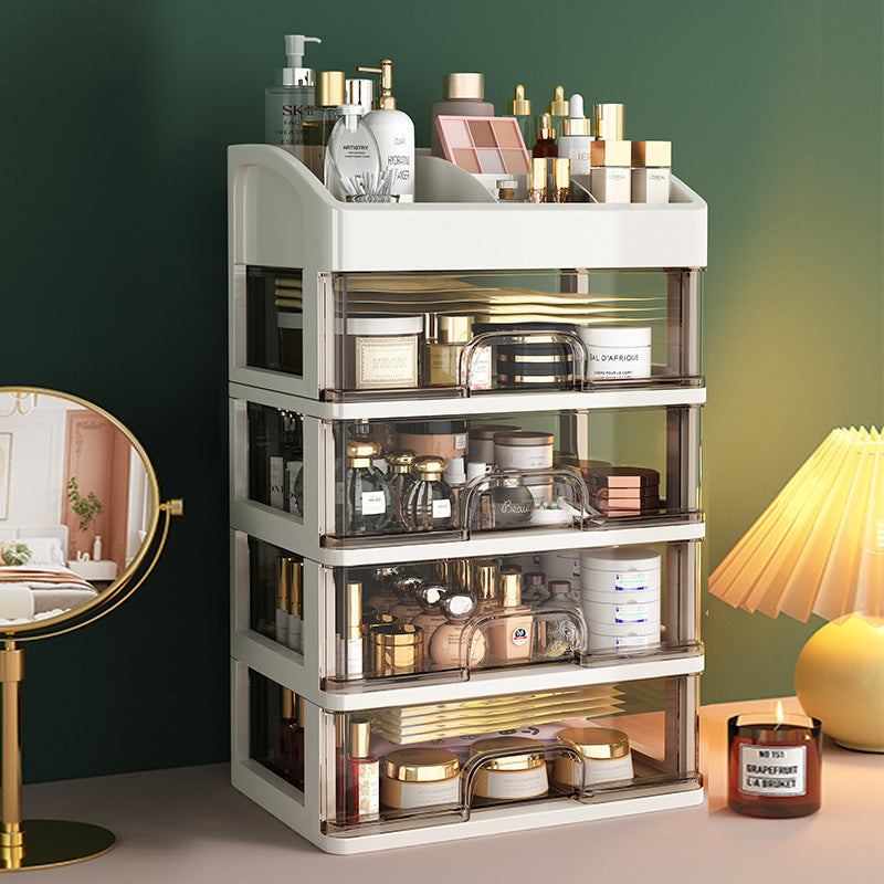 STOCK-Multi-Layer Desktop Cosmetic Box – Drawer-Style for