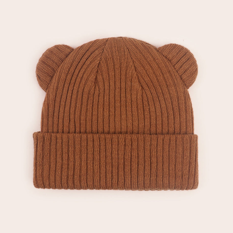 Infant Bear Knitted Winter Hat 2025