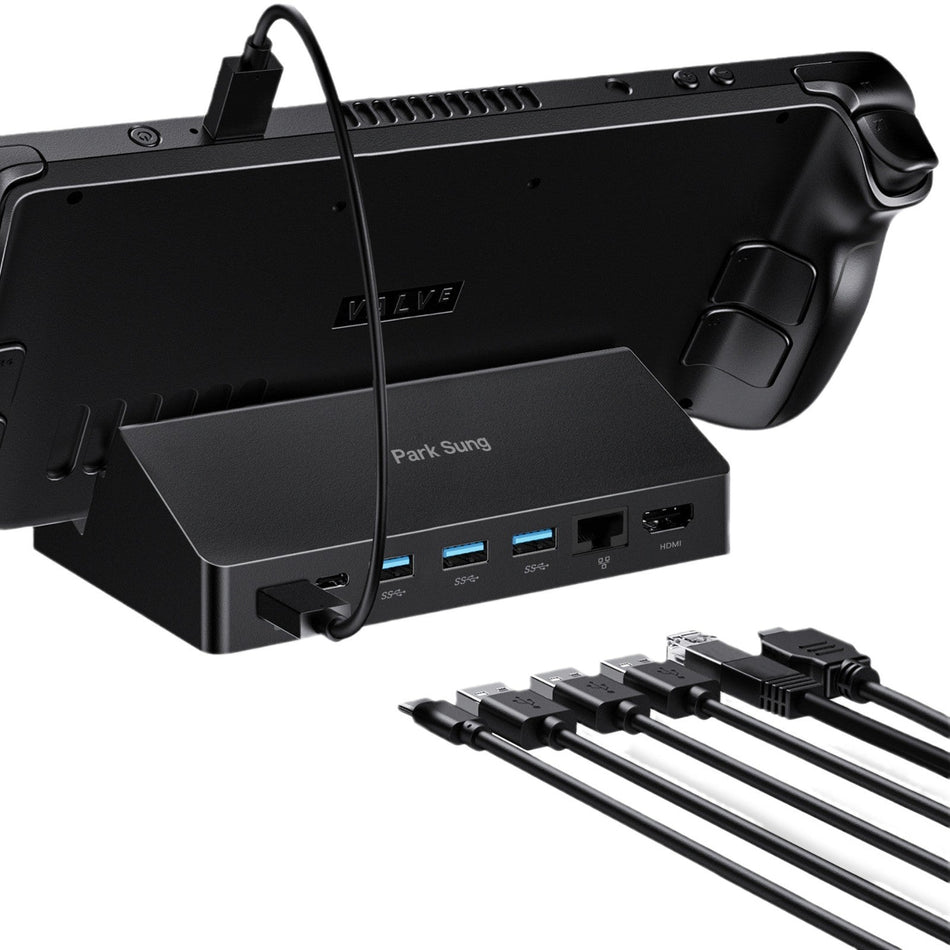 Steam Deck Type-C Docking Hub (6-in-1)