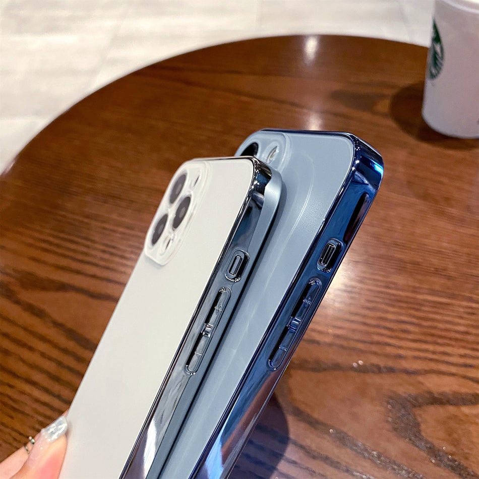 Frosted Edge Case for iPhone 16/15/14 Pro