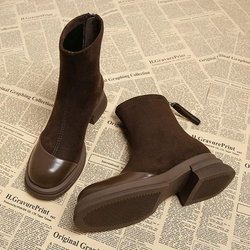STOCK-Korean-style Retro Martin Boots