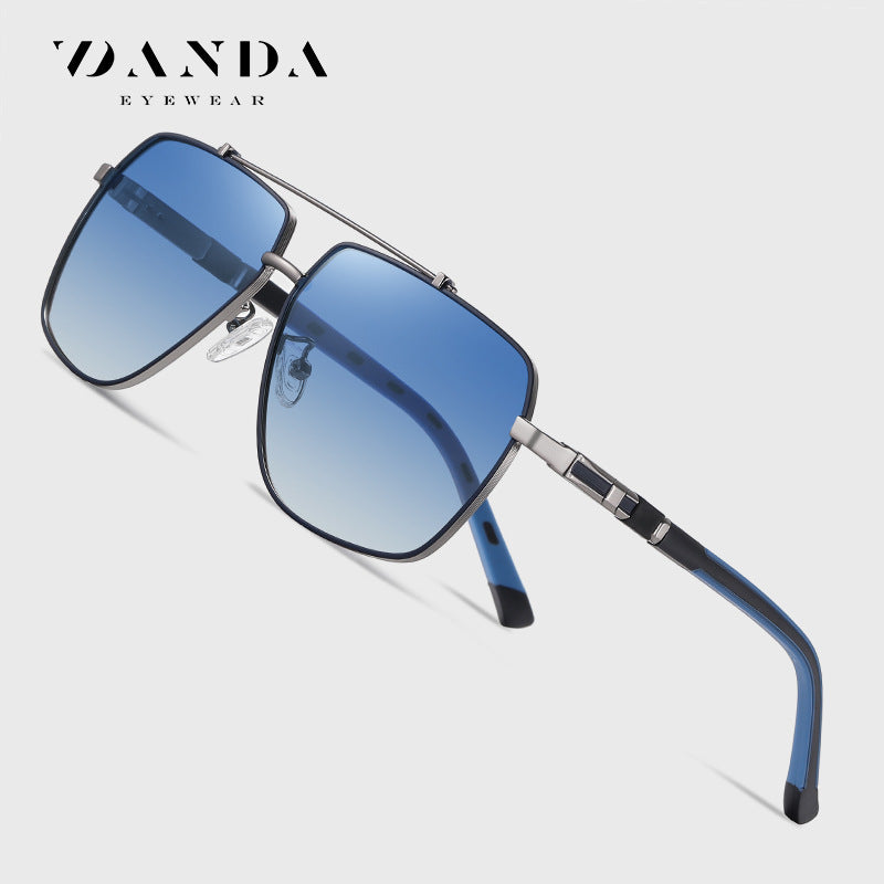 Men's Polarized Square Driving Sunglasses