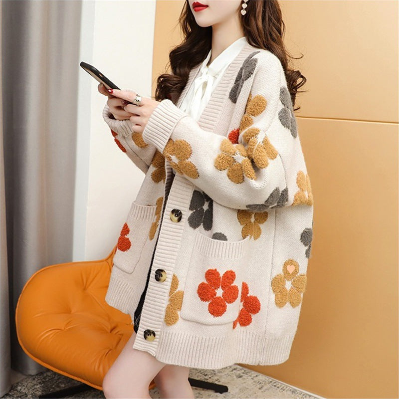 Women’s Sweet Knit Cardigan Japanese Style 2026