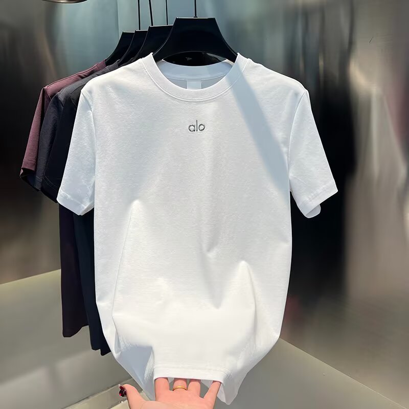 STOCK-Men’s Waffle Crew Neck T-Shirt – Soft & High Elastic