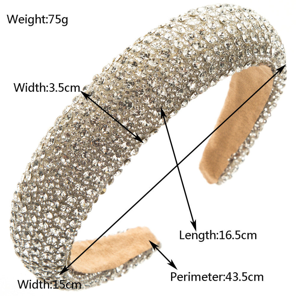 Full Diamond Sponge Party Headband