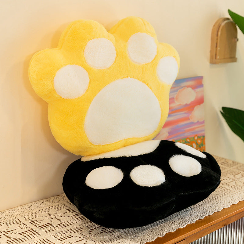 Cat Claw Plush Cushion – Fun Sofa & Office Pillow