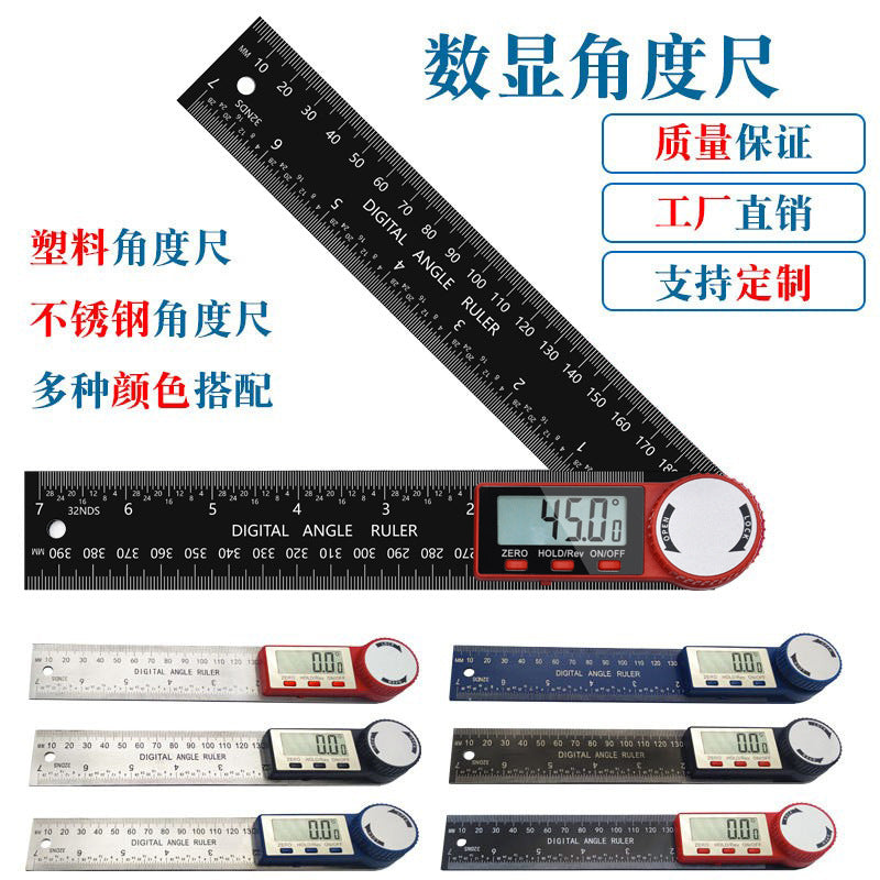 Digital Angle Ruler & Goniometer – Precision Protractor & Gauge