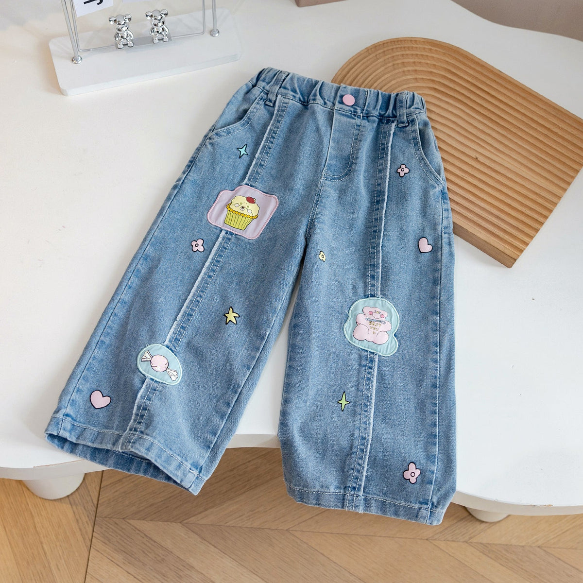 Kids Loose Straight Jeans 2024 Casual Unisex Pants – Kids Fashion Nepal | Tudoholic