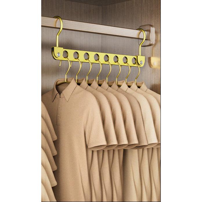 Aluminum Alloy Folding Pants Rack – Luxury Multi-Layer Hanger