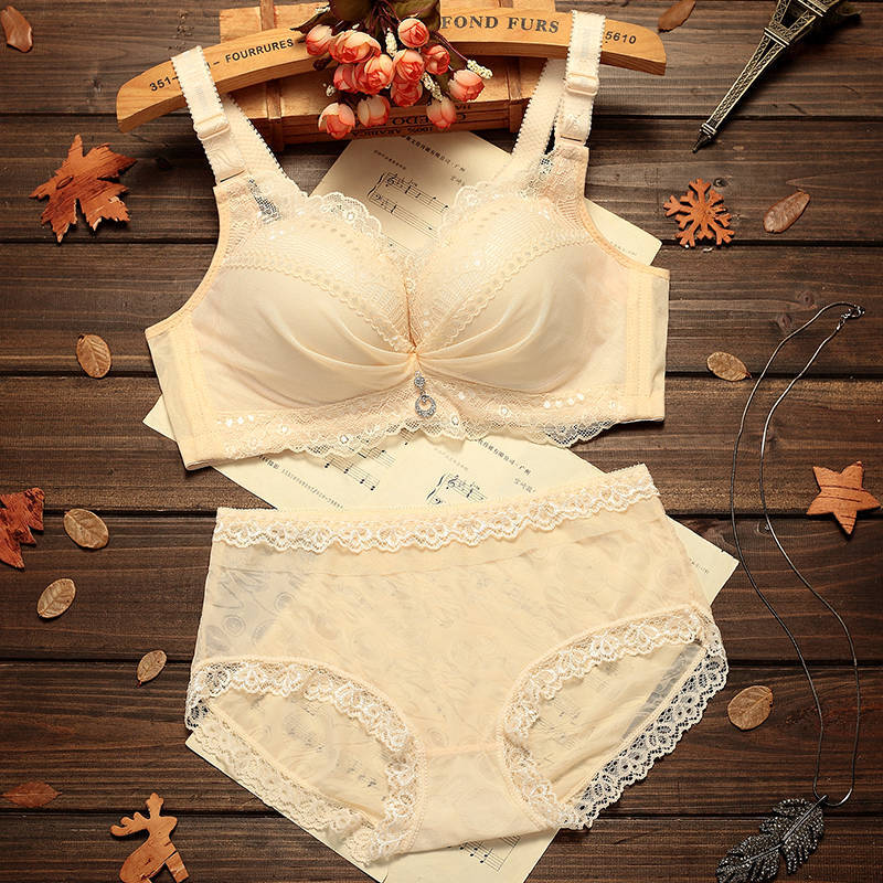 Taobao One-Piece Push-Up Bra Set