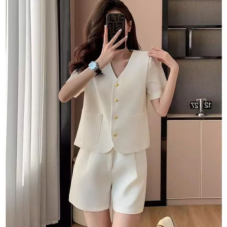 Chanel-Style Summer Two-Piece Suit for Women