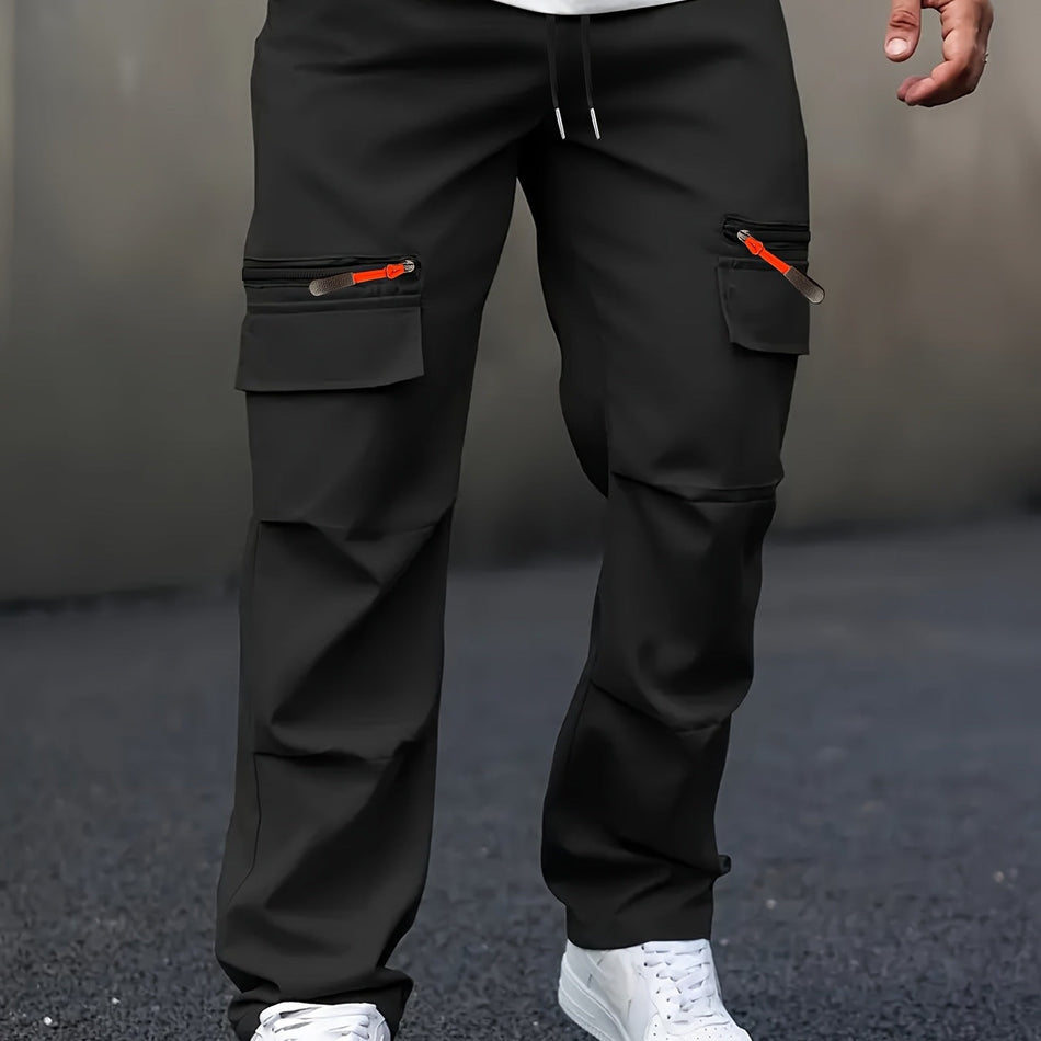STOCK-Men’s Casual Cargo Joggers 🛹 Loose Fit Spring-Autumn