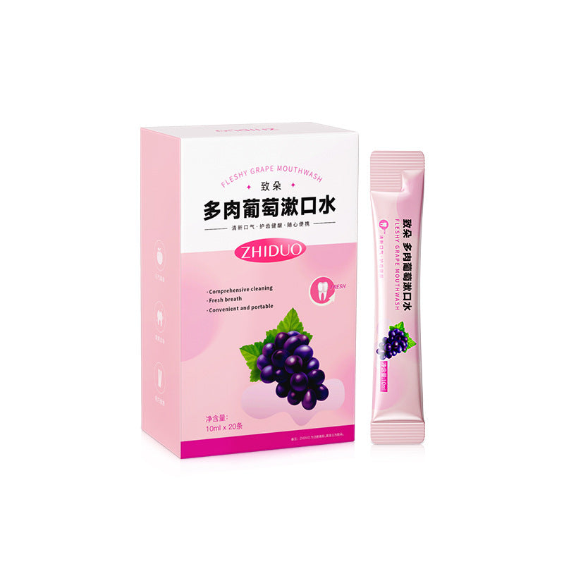 Fruit Flavor Mouthwash Strips – Portable Disposable Fresh Breath