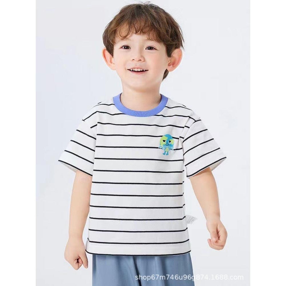 Boys' Cotton T-Shirt – 2024 Summer Brand Clearance Deal