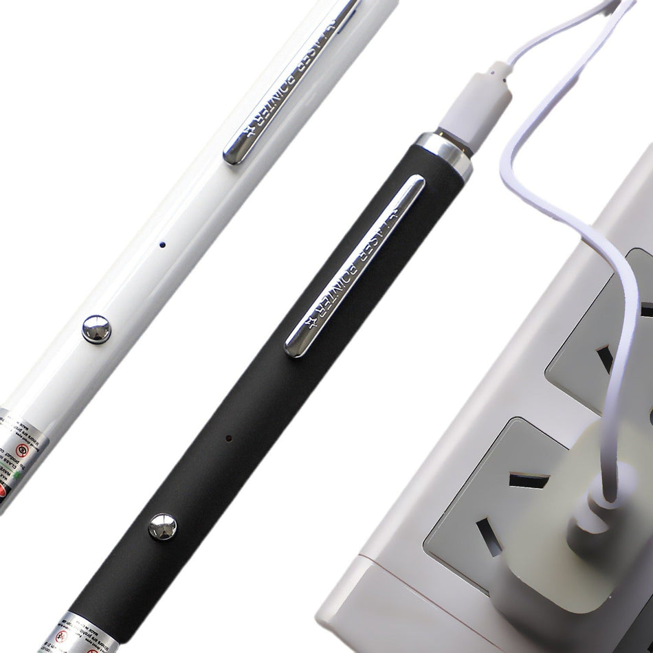 Green Laser Pointer with Flashlight – Long Range Star Effect