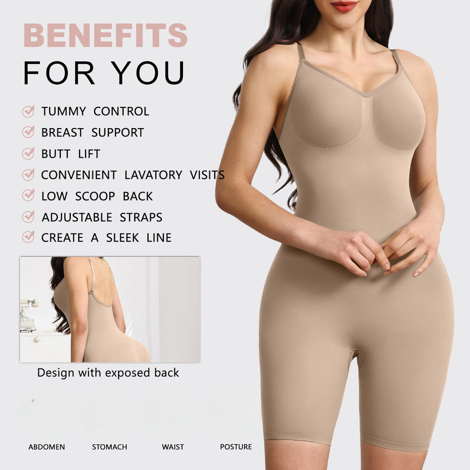 Slimming Strap Shaper – Lift & Tone Bodysuit