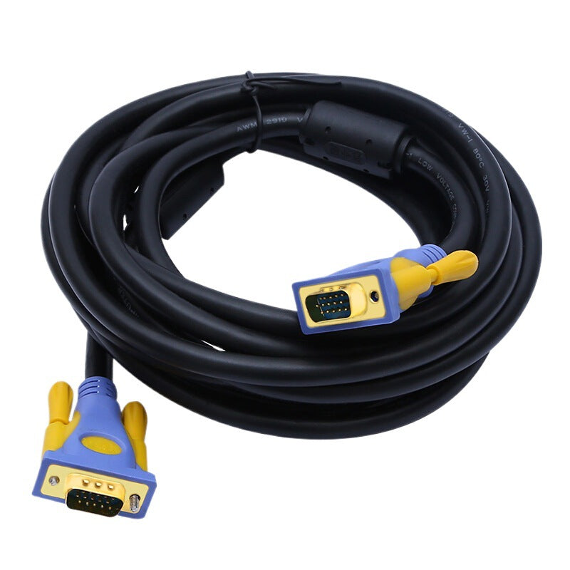VGA HD Monitor Cable 1.5m–20m for PC Projector