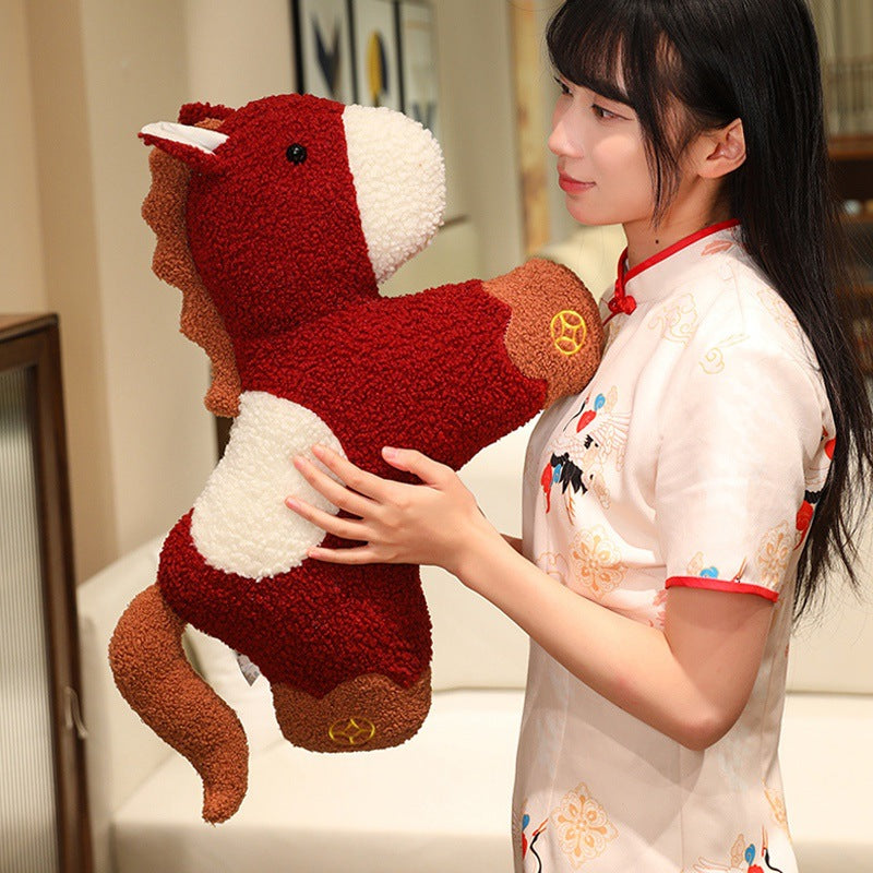 Creative Horse Mascot Plush Pillow Pony Doll Sofa Cushion