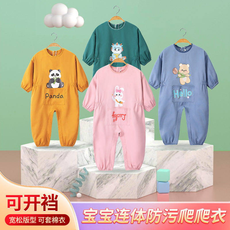 Baby Autumn Winter Crawling Suit Full Body Outdoor Coveralls