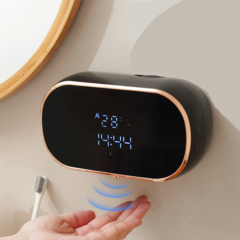 Smart Rechargeable Foam Soap Dispenser with Digital Display
