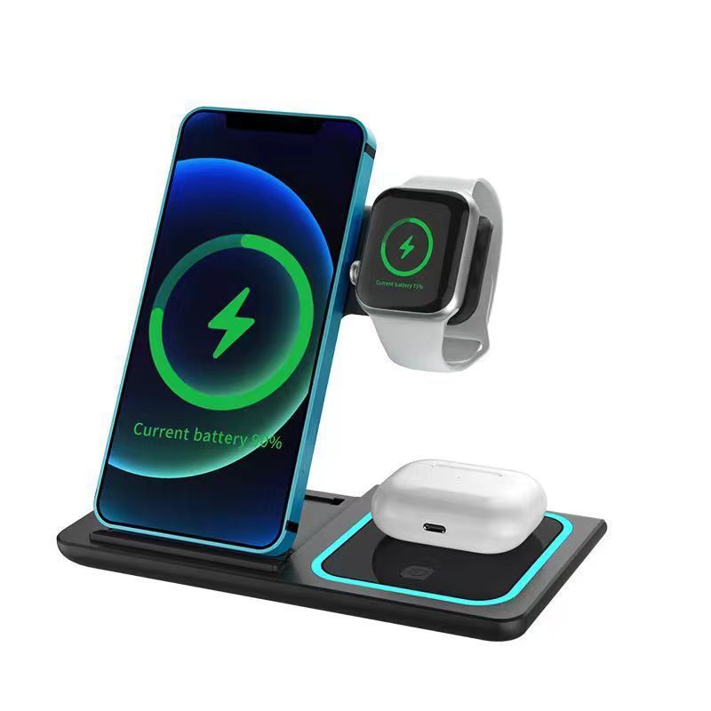 New 3-in-1 Magnetic Wireless Charger (15W Fast)
