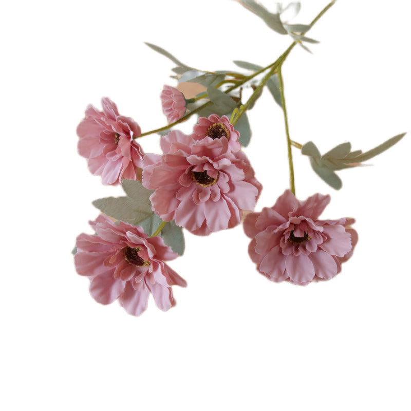 Zinori Small Daisy Artificial Flowers – Faux Mini Daisi