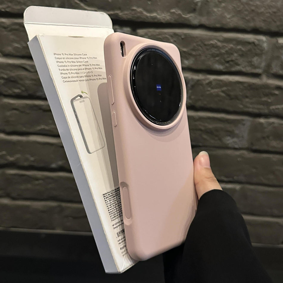 Vivo X300 Pro Sakura Pink Silicone Protective Case