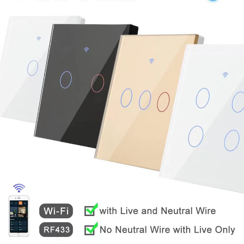 Graffiti WiFi Touch Smart Switch – Alexa/Google