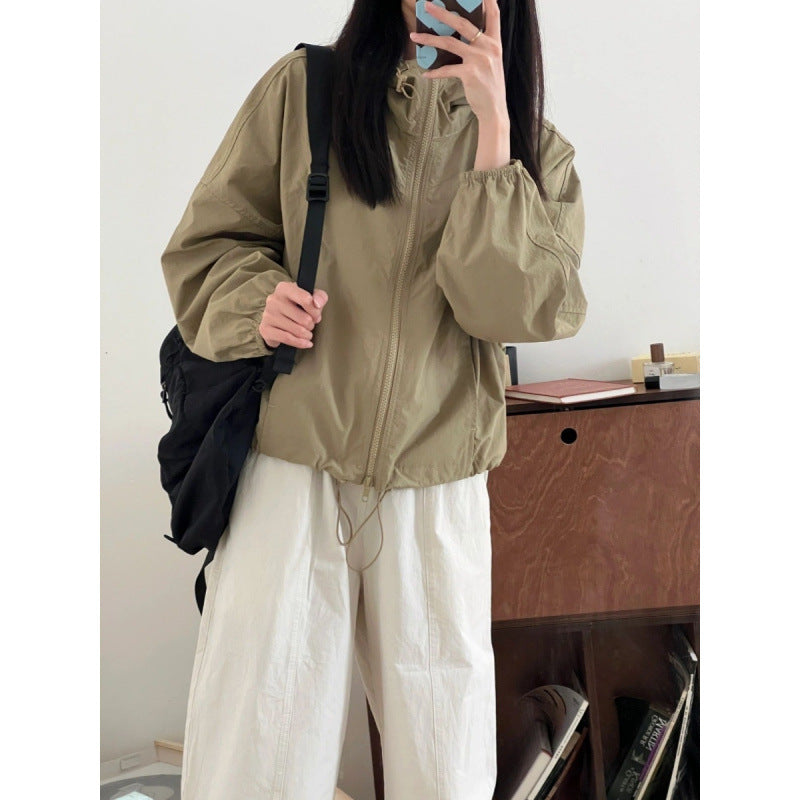 STOCK-Women’s Khaki Mountaineering Jacket