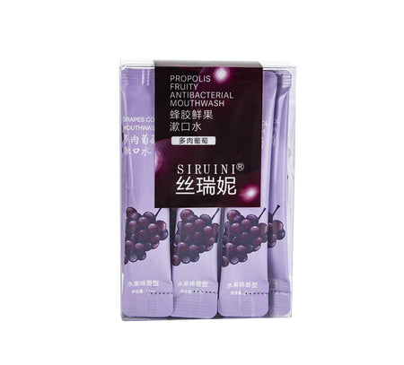 Orange portable Propolis Fruit Mouthwash Strips Fresh Breath Oral Care Set