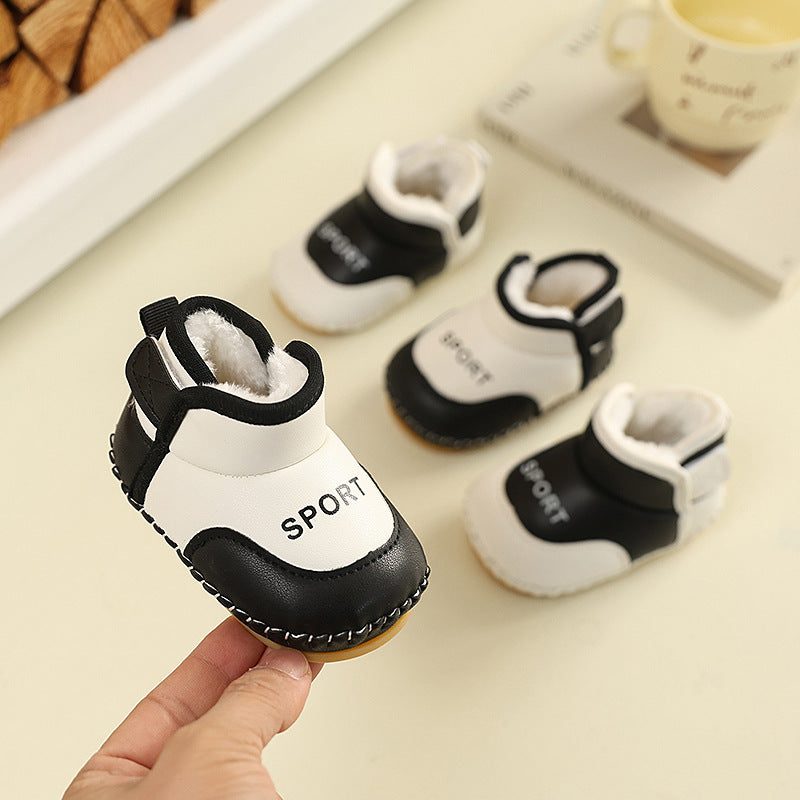 Infant Winter Cotton Snow Boots Soft Sole 0–18M