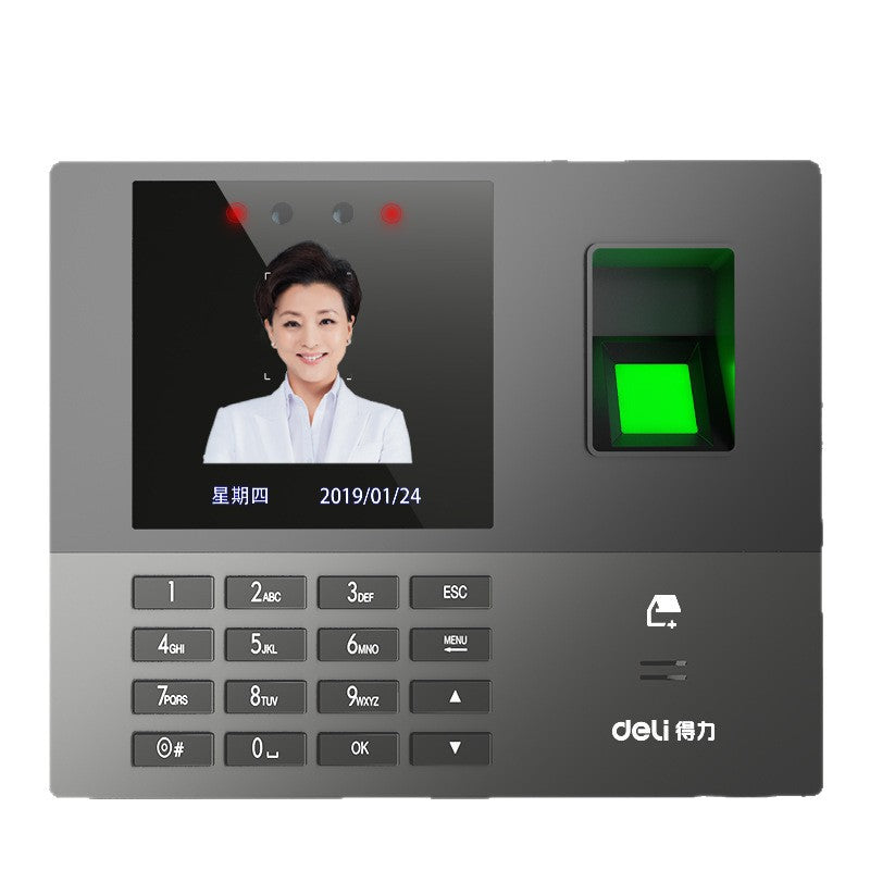 Deli 13888CS Face & Fingerprint Attendance Machine