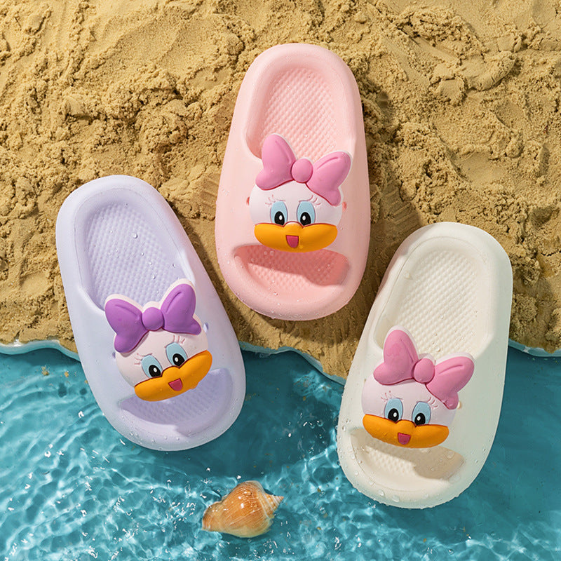 Cute Cartoon Girls’ Slippers – Summer Soft & Breathable