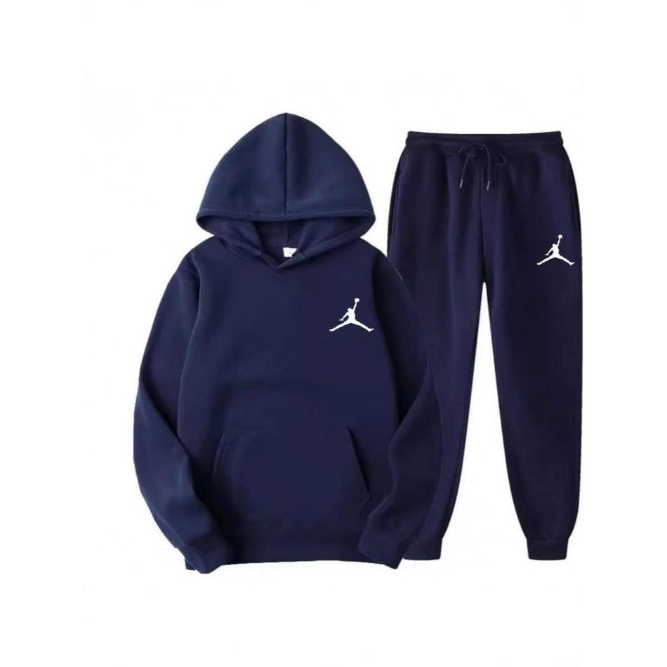 Unisex Autumn-Winter Sweatshirt Suit – Hooded Plus Velvet Sports