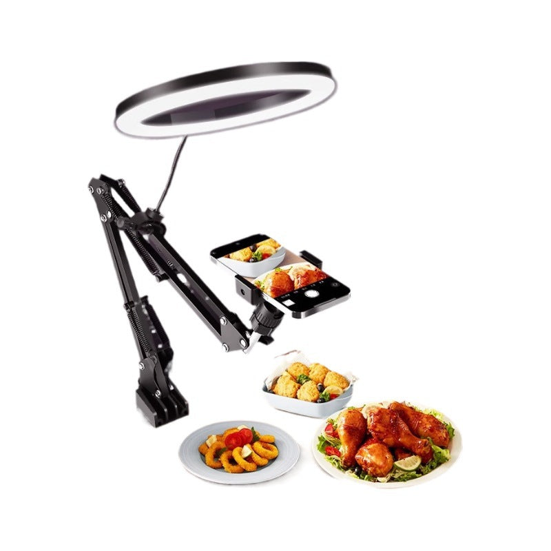 360° Rotating Desktop Phone Stand for Live Broadcast