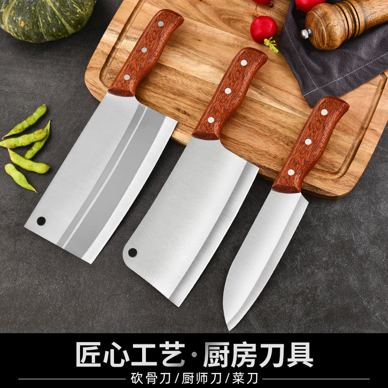 Yangjiang 3-Piece Stainless Steel Kitchen Knife Set