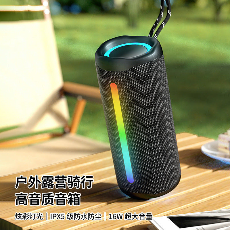 New Wireless Bluetooth Speaker Waterproof Portable with Rgb Light